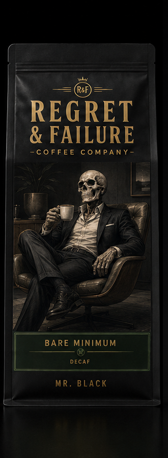 Bare Minimum coffee bag